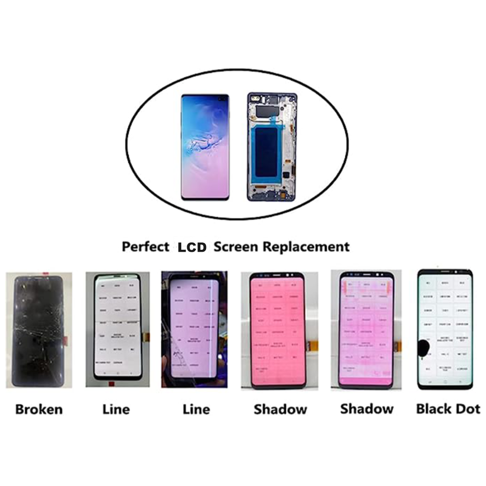 Ã‰cran tactile LCD de remplacement pour Samsung Galaxy S10 Plus G975F/DS G9750, piÃ¨ce de rechange n° 5