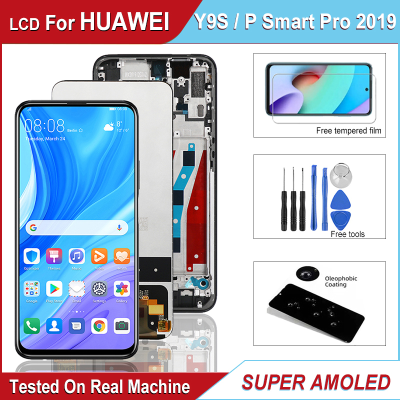 Bloc Ã©cran tactile LCD, 6.59 pouces, pour Huawei Y9s STK-L21 L22 LX3, P Smart Pro 2019 n° 1