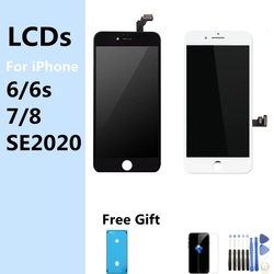 Ensemble Ã©cran tactile LCD de remplacement, 3D, pour iPhone SE2020 6 6Plus 7 7Plus 8 8Plus 6s Plus