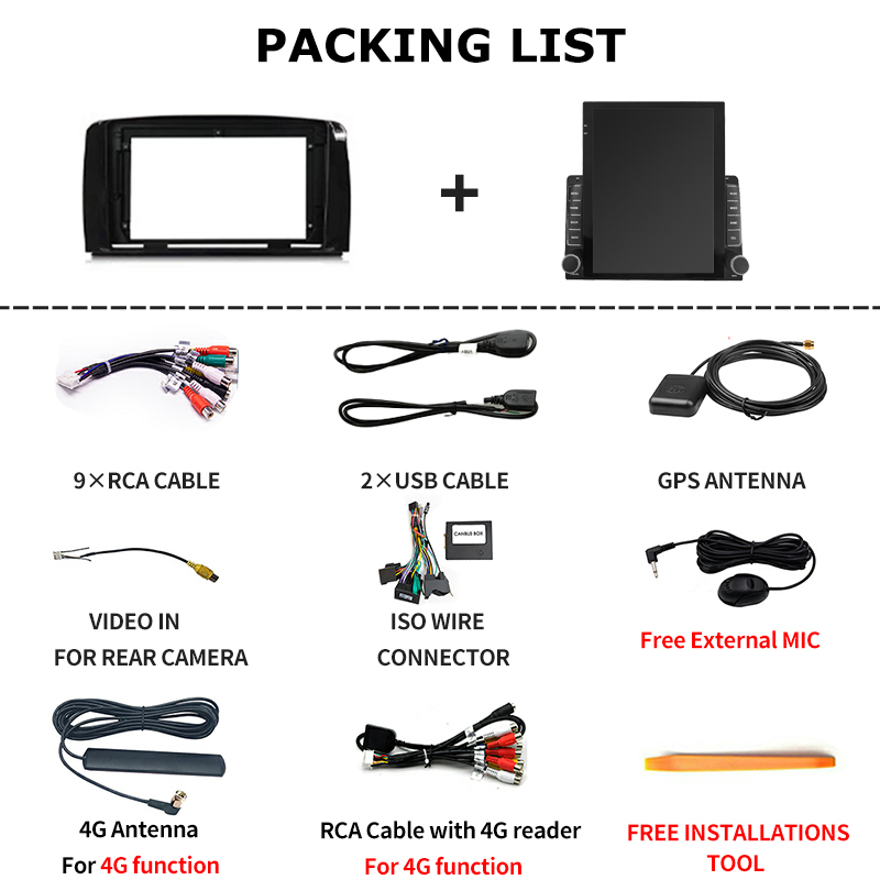 Autoradio Android avec Ã©cran de placement de style vertical, GPS, Mercedes Benz Classe R, Wbulette R280, R300, R320, R350, R63, 9.7-2006, 2011, 2013, n° 6