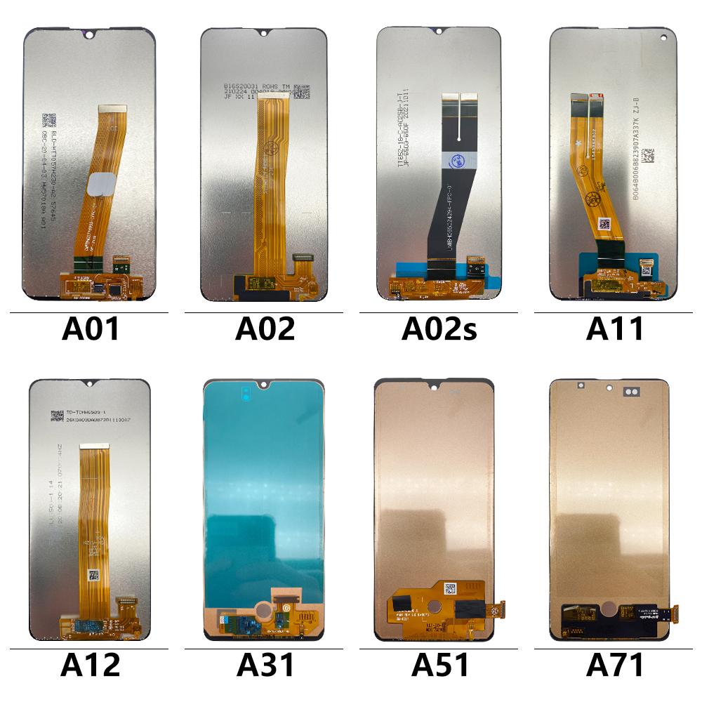 Bloc Ã©cran tactile LCD de remplacement, pour Samsung A01 A02 A02S A11 A12 A31 A51 A71, original, nouveau n° 1