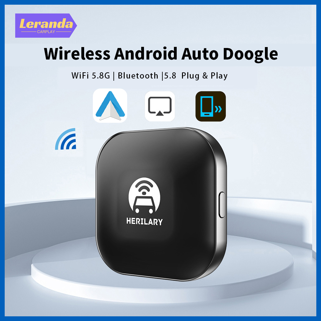 2023 Leranda C1-AA Sans Fil Android Auto Adaptateur Voiture Limitation Lecteur Filaire à Sans Fil pour Android Auto Bluetooth Auto allergique n° 1