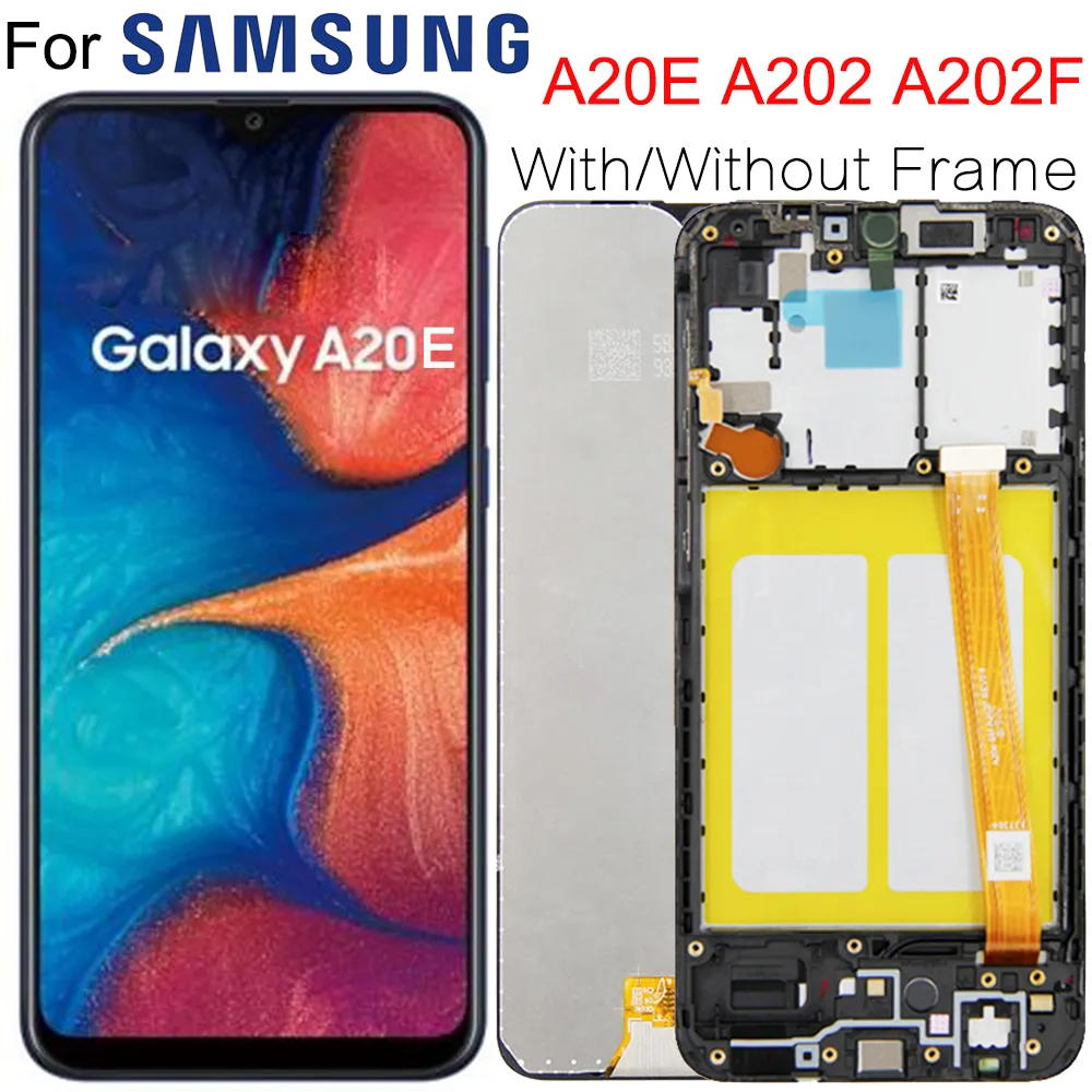 Ensemble Ã©cran tactile LCD, pour Samsung Galaxy A20e AAthA202F A202DS AAthA202F/DS n° 1