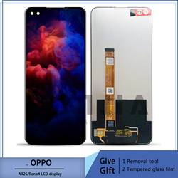 NumÃ©riseur LCD pour Ã©cran de voiture, Oppo Reno4 Z 5G, Oppo A92s Com, Remplacement par quadro, Original 138, 6.57