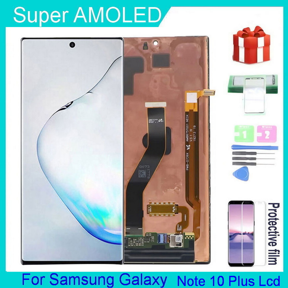 Ã‰cran tactile LCD Super AMOLED de remplacement, pour Samsung Galaxy Note 10 Plus N975 N975F, original n° 1