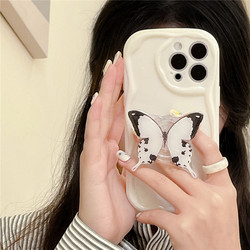 Coque de tÃ©lÃ©phone avec support papillon 3D, coque en MSI pour OPPO reno 6 lite reno5 4lite reno7 4G 5G reno8pro 4z realme 7 8i c12 small picture n° 3