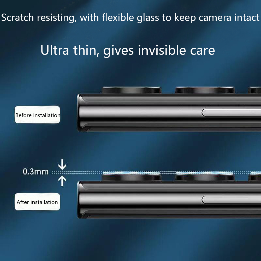 Lentille de caméra pour Samsung Galaxy S23 Plus, S22, S21 Ultra, S20, FE, S10, S9, S10E Lite, protecteur d'écran, film de protection d'appareil photo, 3 pièces, 2 pièces, 1 pièces n° 3
