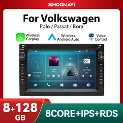 Autoradio Android 12, 8 Go/128 Go, navigation GPS, lecteur multimÃ©dia sans fil, pour voiture VW Passat B5, MK4, MK5, Sharan, Jetta, Bora, Polo, NATO, SPORT, T5, CITI, CHICO small picture n° 1