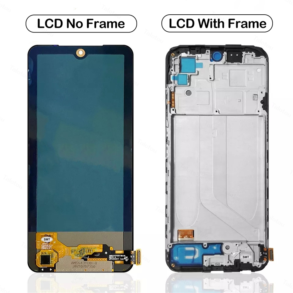 Ensemble Ã©cran tactile LCD AMOLED de remplacement, 6.43 pouces, avec chÃ¢ssis, pour Xiaomi Redmi Note 10, 10S, 4G, M2101K7AI, M2101K7AG n° 3