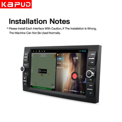 Kapud-Autoradio Android 10.0 de 8 Pouces avec Navigation GPS, BT et Wifi, Lecteur StÃ©rÃ©o pour Voiture Ford Focus 2 Kuga Fi.C. Mondeo 4 C-Max small picture n° 4