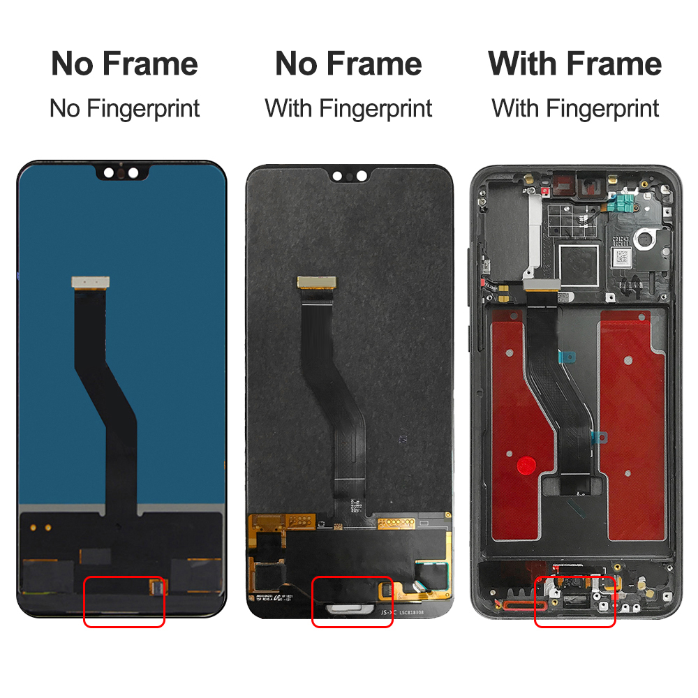 100% Original Pour Huawei P20 Pro LCD Ã‰cran CLT-L29 CLT-L09 HW-01K Ã‰cran Tactile Digitizer AssemblÃ©e Remplacement Pour P20 Pro LCD n° 5