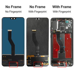 100% Original Pour Huawei P20 Pro LCD Ã‰cran CLT-L29 CLT-L09 HW-01K Ã‰cran Tactile Digitizer AssemblÃ©e Remplacement Pour P20 Pro LCD small picture n° 5