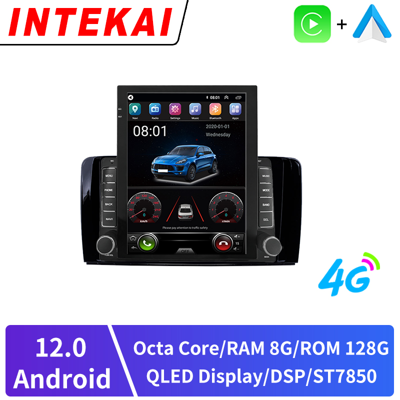 Autoradio Android avec Ã©cran de placement de style vertical, GPS, Mercedes Benz Classe R, Wbulette R280, R300, R320, R350, R63, 9.7-2006, 2011, 2013, n° 1