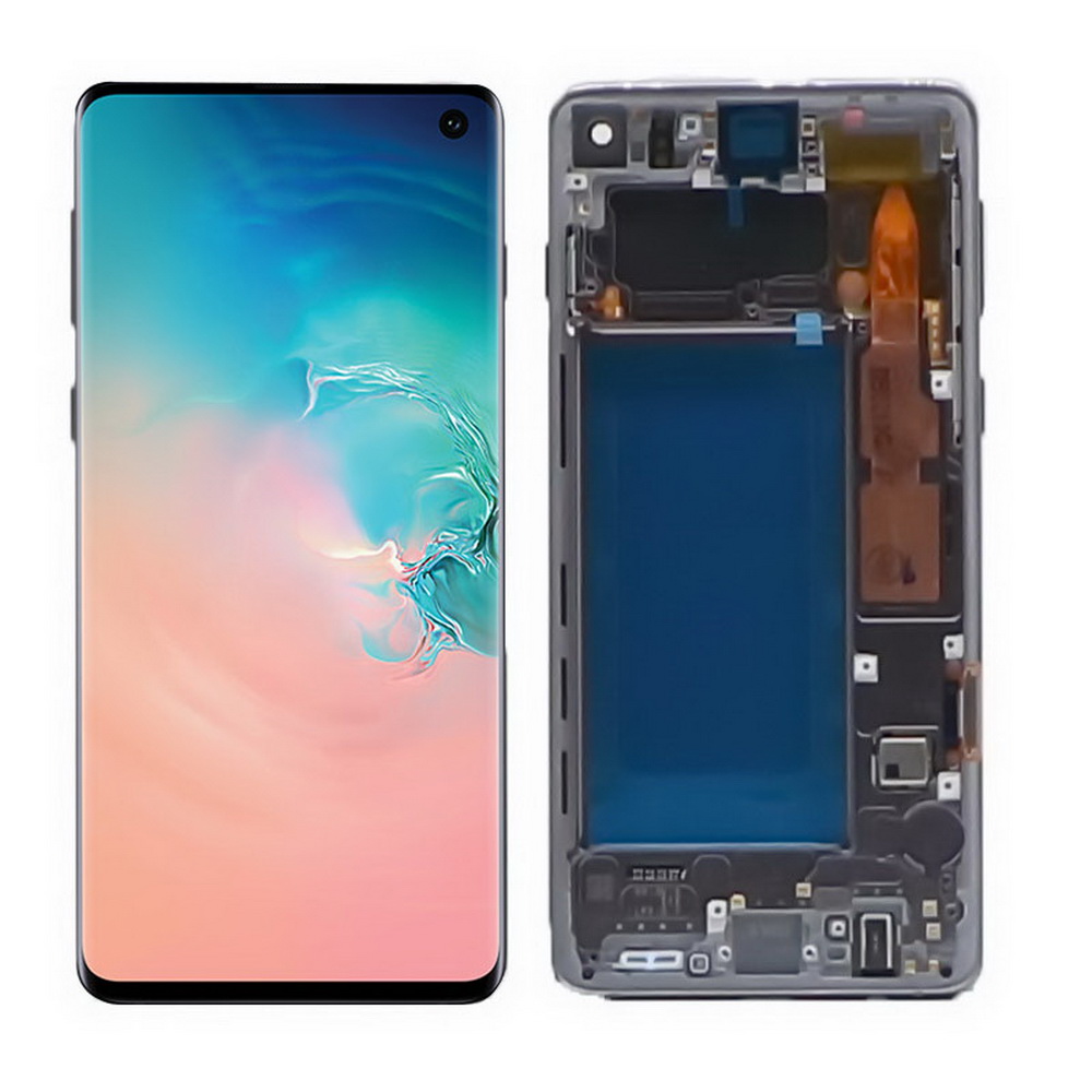 100% 6.1 LCD AMOLED d'origine pour Samsung Galaxy S10 G973 SM-G9730 G973F Affichage SM-G973F/DS et assemblage de HÃ©bergements eur d'Ã©cran tactile n° 6