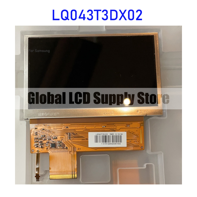 Panneau d'Ã©cran LCD pour Sharp, Original, Neuf, LQ043T3DX02, 4.3 n° 1