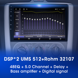 Srnubi-Autoradio Android pour Ford Focus, 2 Din, Carplay, Navigation, StÃ©rÃ©o, UnitÃ© principale, Lecteur de limitation, Mk2, Mk3, Exi Stuff, AT 2004-2011 small picture n° 3