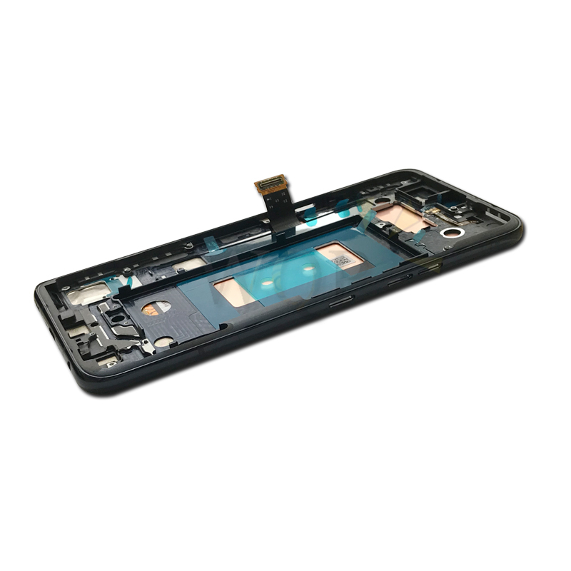 Original pour LG G8X ThinQ LCD Ã©cran tactile numÃ©riseur assemblÃ©e avec affichage de cadre pour LG V50S LCD LLMG850EMW remplacement n° 5