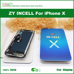 ZY INCELL-Ensemble Ã©cran tactile LCD de remplacement, 3D, pour iPhone X XS XS MAX 11 11Pro 12 Pro Max small picture n° 2