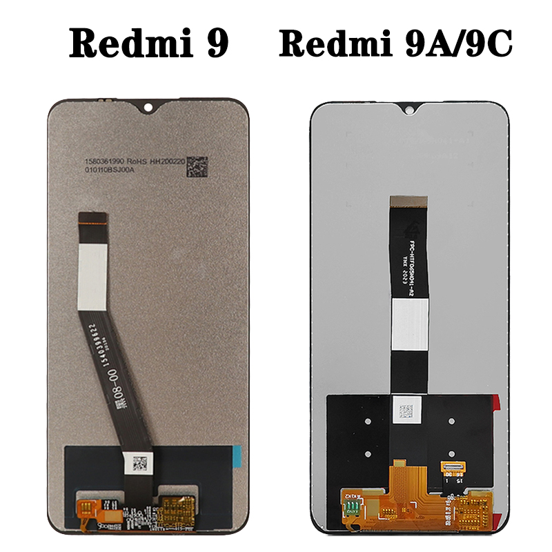 Ensemble Ã©cran tactile LCD avec chÃ¢ssis, pour Xiaomi Redmi 9 9A 9C M2004J19AG M2004J19C, original n° 2