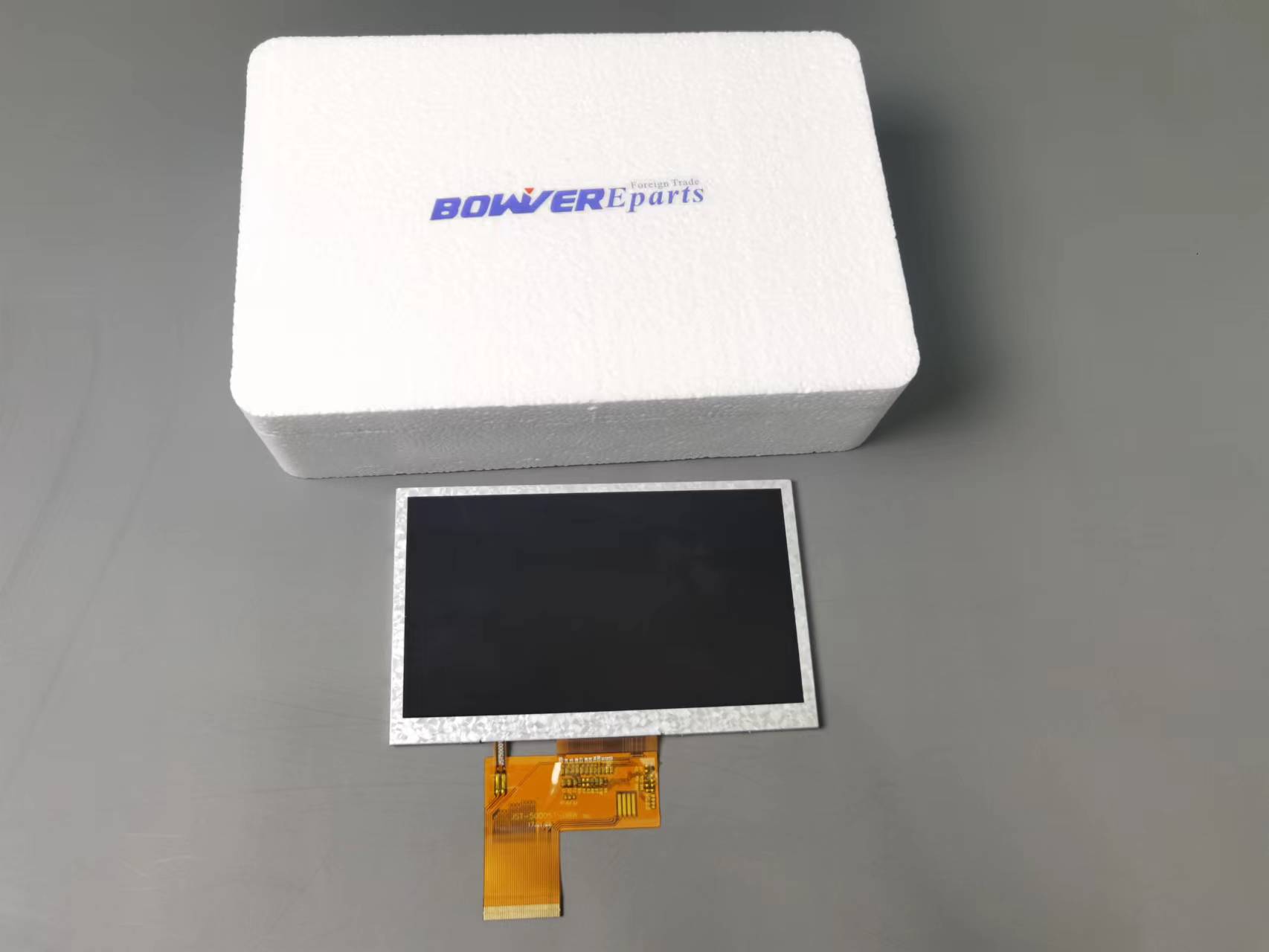 BOWVER-Panneau d'affichage Ã  Ã©cran LCD TFT pour voiture, navigation GPS, commerce extÃ©rieur, 40 broches, 5 pouces, 4.3 pouces, 480*272, 800*480 n° 1