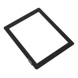 Ã‰cran tactile en verre pour iPad 2, avec bouton d'accueil, noir/blanc, A1395 A1396 A1397, 2 piÃ¨ces/lot small picture n° 2