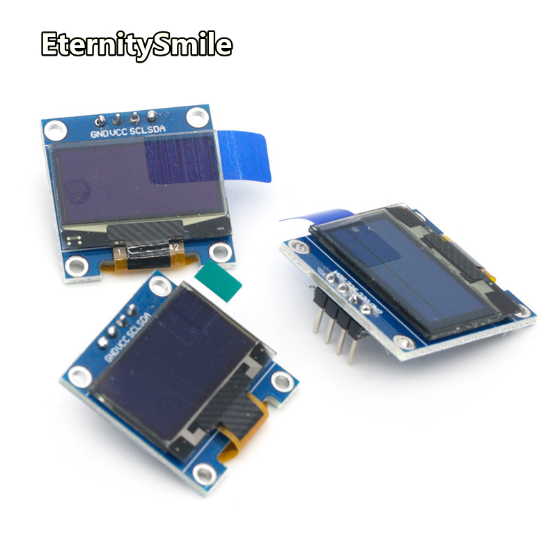 Carte d'Ã©cran LCD pour Ardu37, technologie d'affichage blanche sÃ©rie OLED IIC, GND, VCC, SCL, SDA, 0.96 pouces, 12864, X64, I2C, SSD1306, 0.96 n° 3