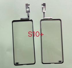 NumÃ©riseur d'Ã©cran tactile avec colle OCA, remplacement pour Samsung Galaxy S10 Plus, S9, S8 Plus, Note 10, 9, 8, capteur de verre avant, nouveau, 2 piÃ¨ces small picture n° 1