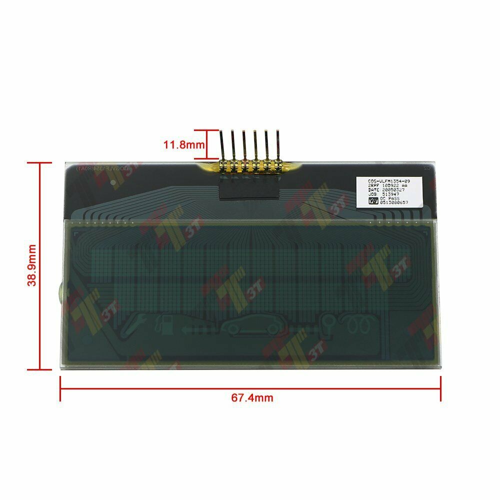 Prada-Panneau d'affichage LCD pour Renault Megane II, Clio III, tingCluster n° 3