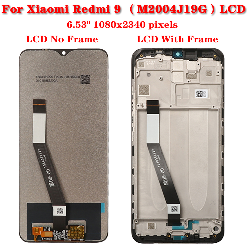 Ensemble Ã©cran tactile LCD avec chÃ¢ssis, pour Xiaomi Redmi 9 9A 9C M2004J19AG M2004J19C, original n° 3