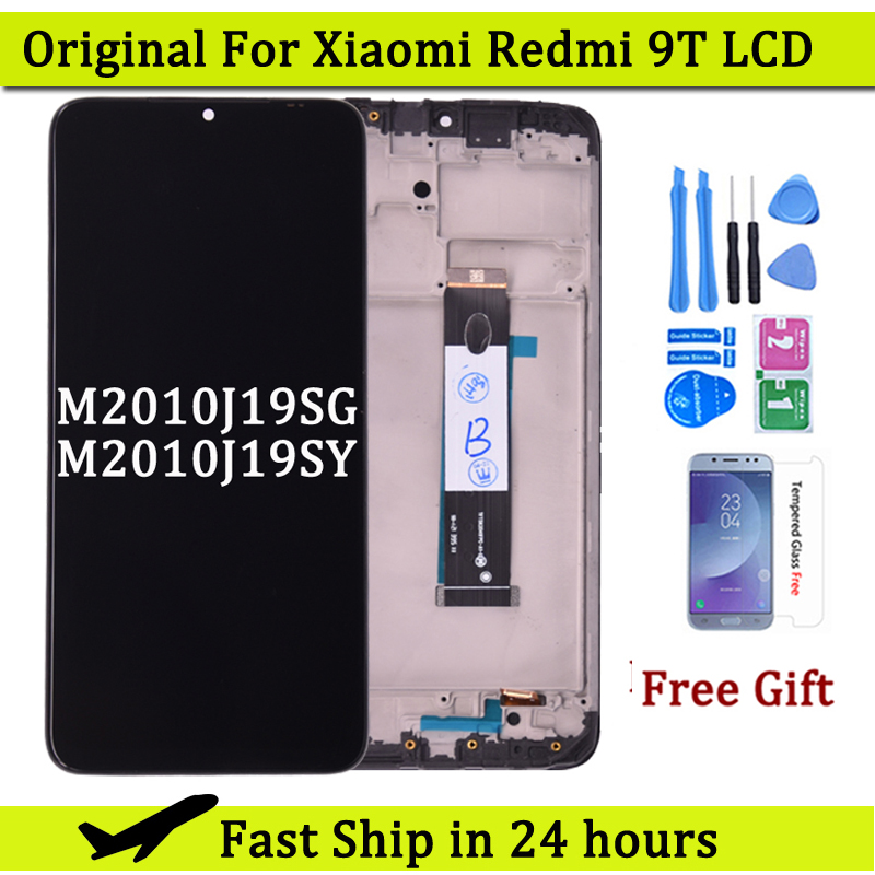 Ensemble Ã©cran tactile LCD avec chÃ¢ssis, 6.53 pouces, pour Xiaomi Redmi 9T J19S M2010J19Xenon M2010J19SY POCO M3, original n° 1