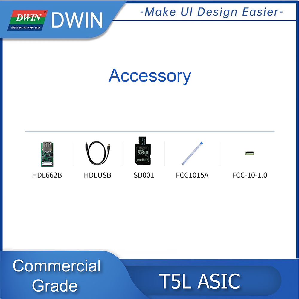 DWIN 7 pouces LCD Tech 800*480 RS232/TTL HMI Ã‰cran Tactile Commercial Smart UART TFT Affichage DMG80480C070-04W n° 6