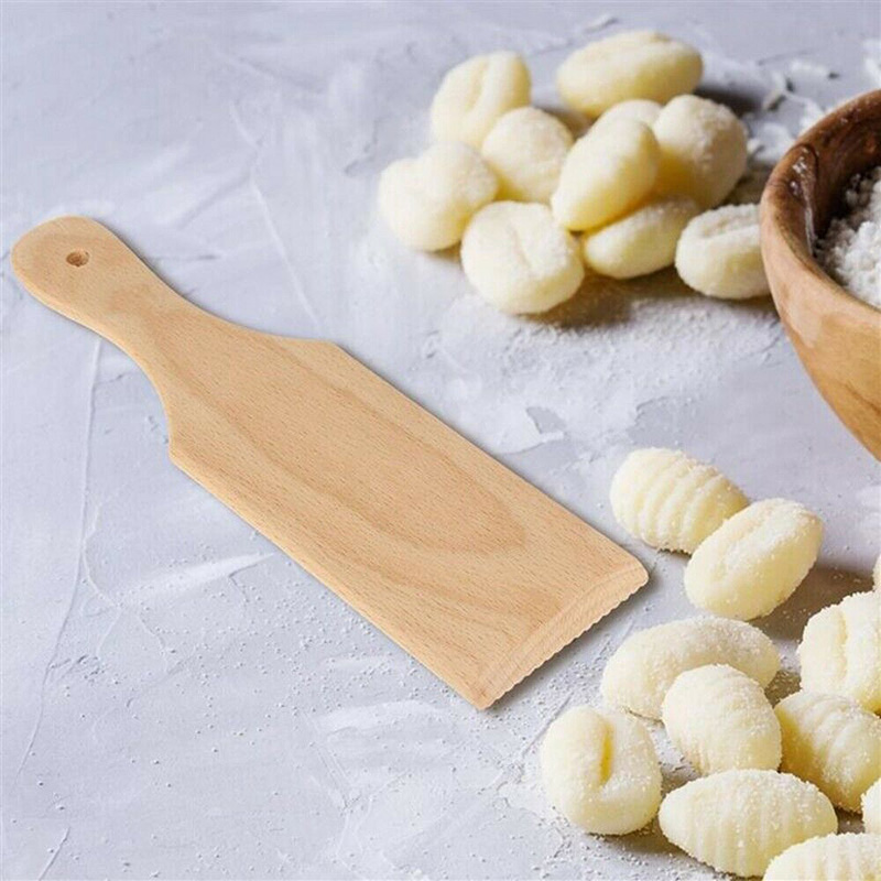 Planche Ã  nouilles en bois faite Ã  la main, rouleau Ã  pÃ¢tes Dummonopolignocchi, fabricant de pÃ¢tes, desserts, outils de cuisson dramatiques n° 4