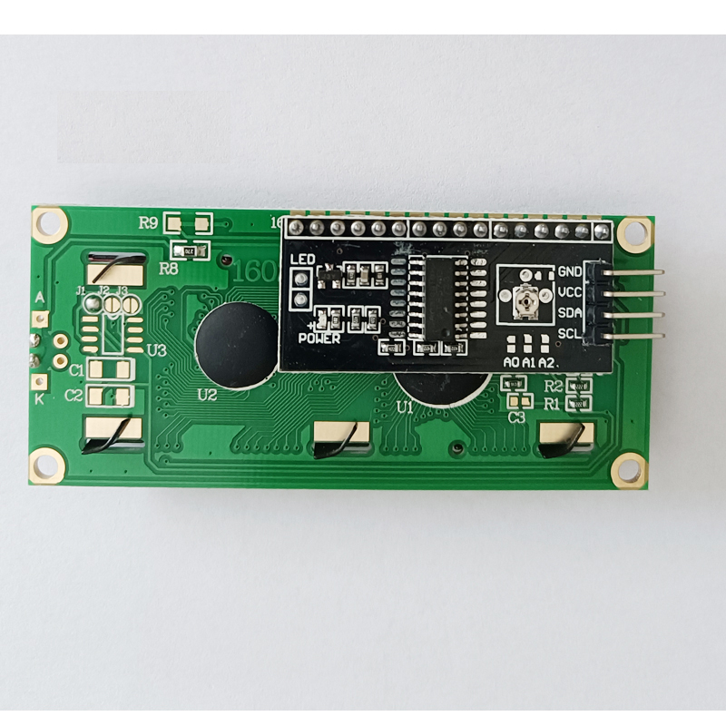 XABL-Ã‰cran LCD Rick Tech LCM avec 4 interfaces, Bleu, Gris, Jaune, IIC, I2C, 1602, 1602A, 16X2, 5V, 3.3V n° 5