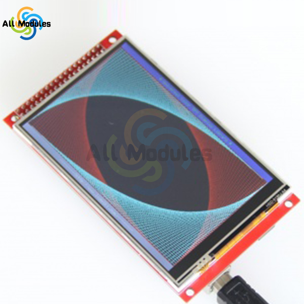 Ã‰cran Tactile LCD Couleur TFT de 4.0 Pouces, Technologie 800x480, XP12046 Touch IC 5V NT35ouvriers, Prise en Charge d'Ardu37Mega2560 en Ligne n° 4