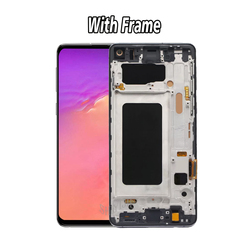 AAA + QualitÃ© Oulin 2 LWindPour S10 Ã‰cran LCD avec Cadre Pour Samsung Galaxy S10 G973F/DS G973 G973U SM-G973 LCD Ã‰cran Tactile TestÃ© small picture n° 2