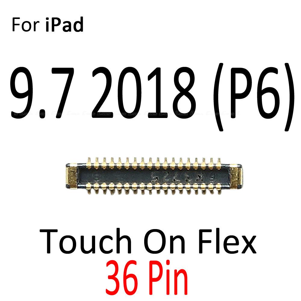 NumÃ©riseur d'Ã©cran tactile LCD, connecteur FPC sur carte mÃ¨re, cÃ¢ble flexible, iPad 5, 6, 2017, 2018, 9.7 pouces n° 5