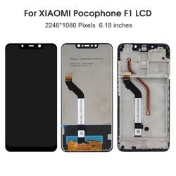 Ensemble Ã©cran tactile Lcd avec chÃ¢ssis, 6.18 pouces, pour Xiaomi Pocophone F1 M1805E10A, Original small picture n° 2