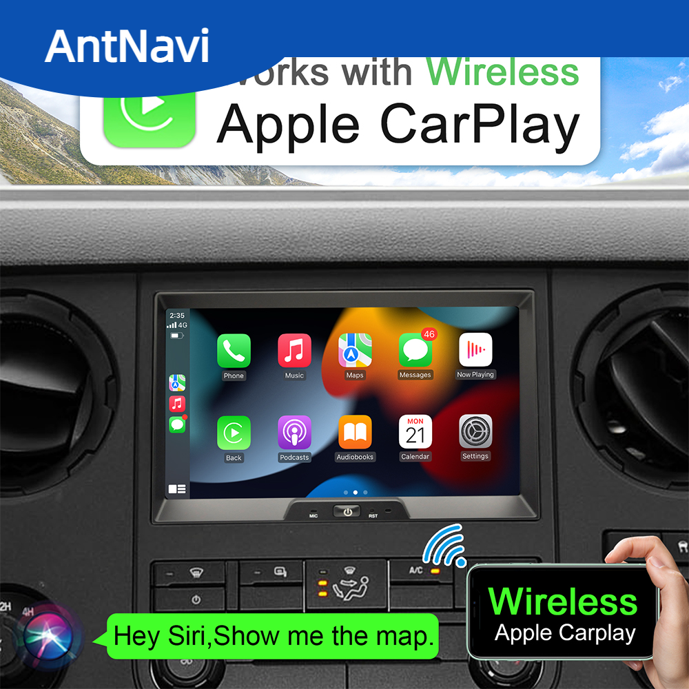 Autoradio Android Auto pour Ford Focus, 8 , F150, F250, F350, 2004-2008, Lecteur de limitation Carplay, StÃ©rÃ©o, GPS, Ã‰cran QLED, 8 Go + 128 Go n° 2