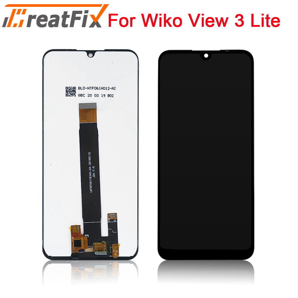 Pour Wiko View 3 W-PproceLCD View 3 Lite W-V800 Ã©cran LCD Ã©cran tactile HÃ©bergements eur assemblÃ©e Pour Wiko View 3 Pro W-P611 Ã©cran lWind n° 2