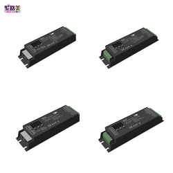 D4-E D4-P 4 la Manche PWM DMX DÃ©codeur D5-E D5-P 5CH DMXorgContrmatÃ©rielle Affichage NumÃ©rique XLR3 RJ45 DC12-36V 24V Pour RVB RVB + CCT Bande