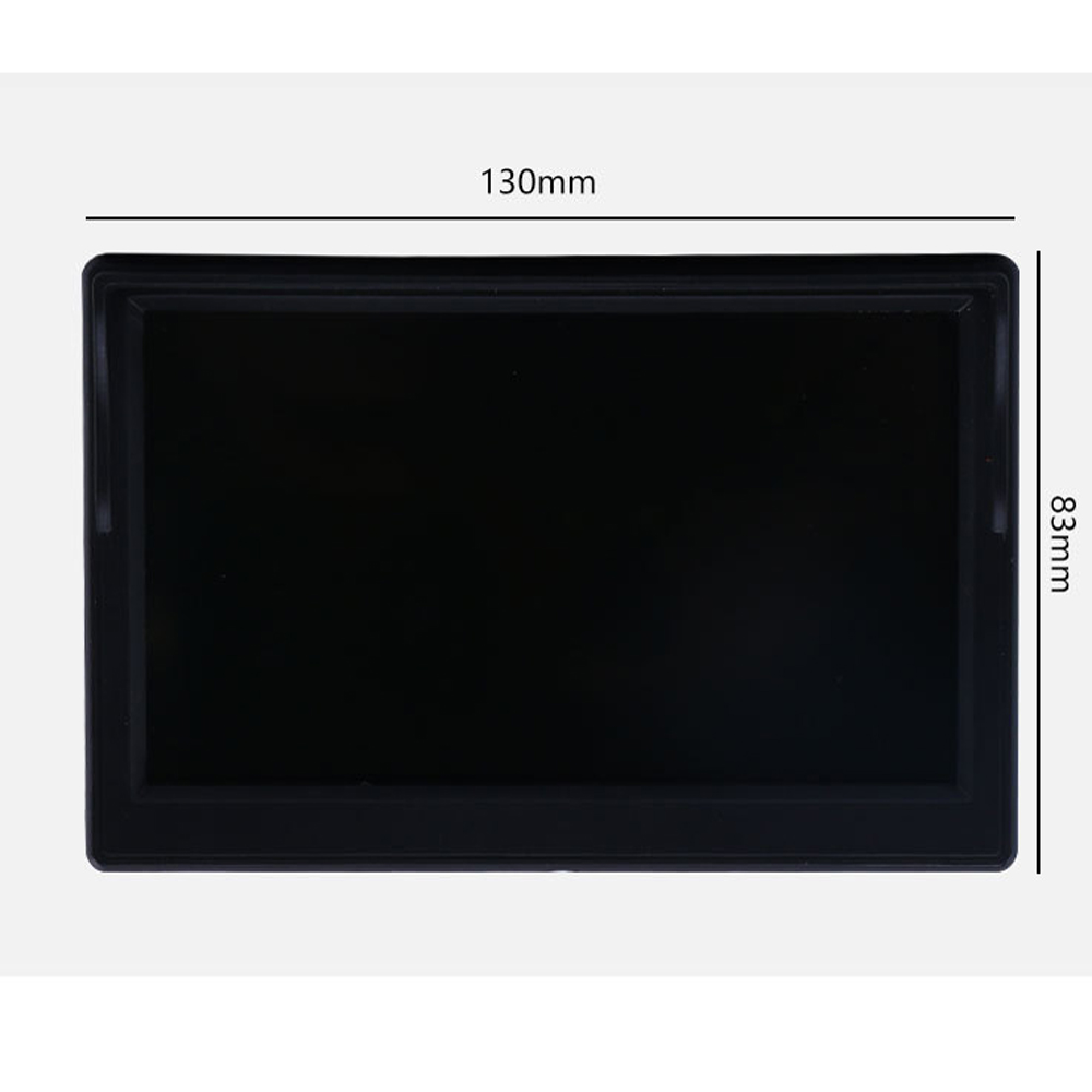 Moniteur de voiture TFT LCD numÃ©rique, entrÃ©e vidÃ©o bidirectionnelle ou barrage sans fil, camÃ©ra de recul, stationnement, Ã©cran 16:9, 5 pouces, 800x480 n° 3