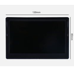 Moniteur de voiture TFT LCD numÃ©rique, entrÃ©e vidÃ©o bidirectionnelle ou barrage sans fil, camÃ©ra de recul, stationnement, Ã©cran 16:9, 5 pouces, 800x480 small picture n° 3