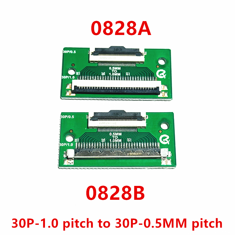 Carte de conversion d'Ã©cran 30P1.0, pour l'entretien et le remplacement de la tÃ©lÃ©vision LCD, espacement converti en 30P, espacement de 0.5MM, adaptÃ© pour 32 pouces n° 1