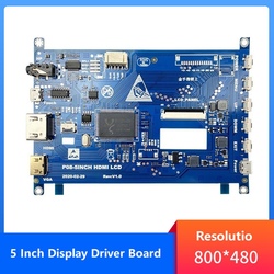 Support de carte de pilote d'Ã©cran LCD, moniteur tactile LCD, Raspberry Pi, 800x480, 5 pouces