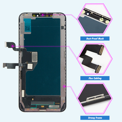 Ensemble écran tactile LCD 3D de remplacement, AAA +++, sans pixel de fréquence, pour iPhone 14 13 12 11 Pro Poly XS X MAX, 100% testé small picture n° 3