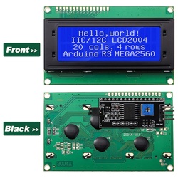 Hosp2004 + I2C LCD Display Tech, 20x4, rick, 2004A, HD44780, IIC, I2C, Adaptateur petsÃ©rie, Ã‰cran bleu et vert pour Ardu37 small picture n° 3