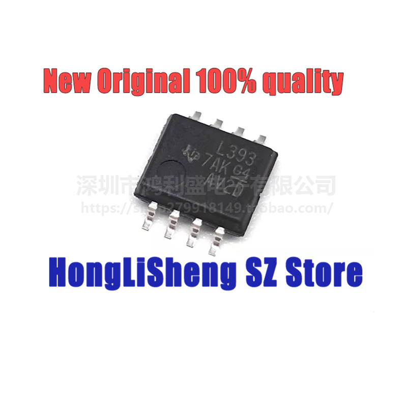 20 pcs/lot LM393PSR LM393PS LM393 L393 SOP8 Chipset 100% Nouveau et Original En Stock n° 1