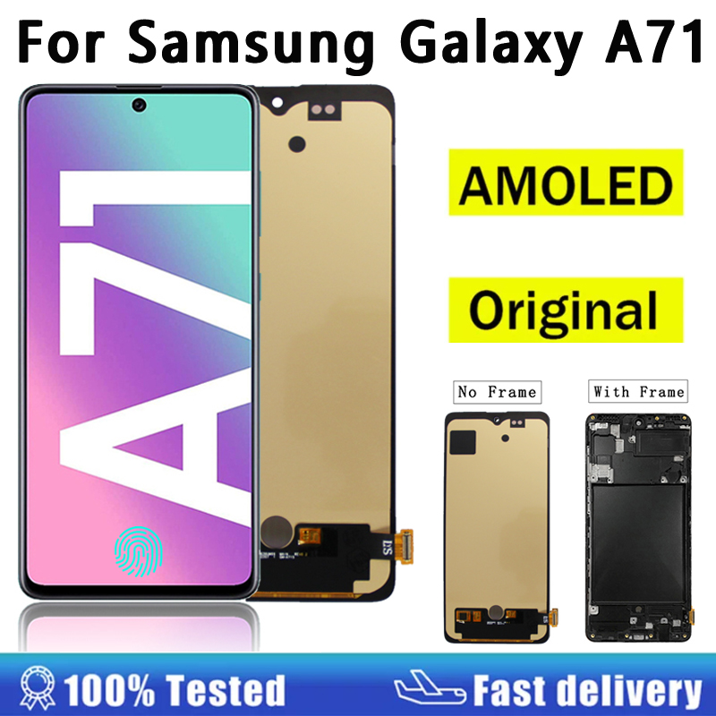 Ã‰cran tactile LCD AMOLED de remplacement, 6.7 pouces, pour Samsung Galaxy A71 A715 A715F A715ineau n° 1