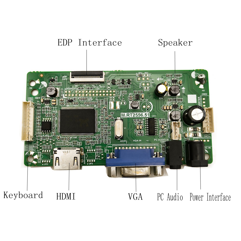 Lwfczhao Kit de contrÃ´le pour N156HGE-EAB N156HGE-EAL HDMI + VGA LCD LED Ã©cran ContrÃ´leur Conseil Pilote 1920x1080 30 broches EDP Conseil n° 4