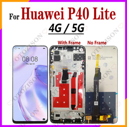 LCD avec cadre pour Huawei P40 lite 5G affichage CDY-NX9A 4G JNY-L01A L21A Ã©cran tactile HÃ©bergements eur assemblÃ©e remplacement P40lite LCD